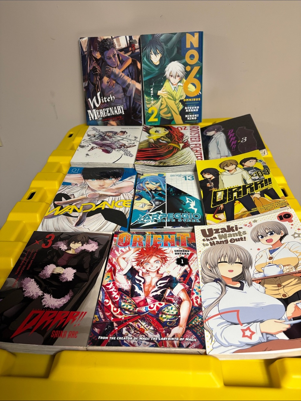 Lot of 11 Manga Graphic Novel English